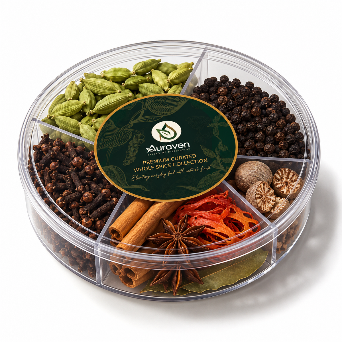 Round Spice Box