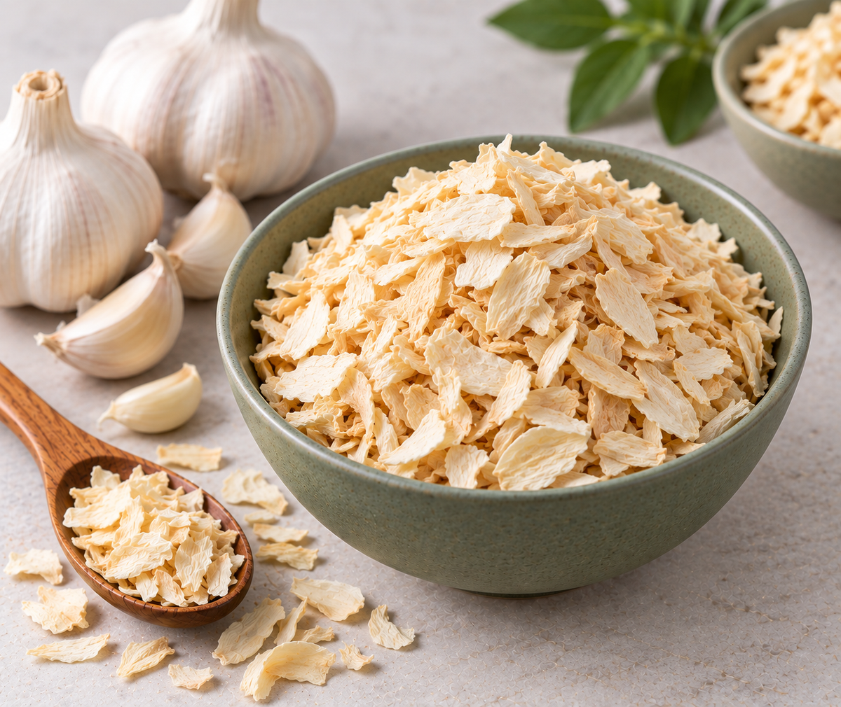 Dehydrated Garlic Flakes