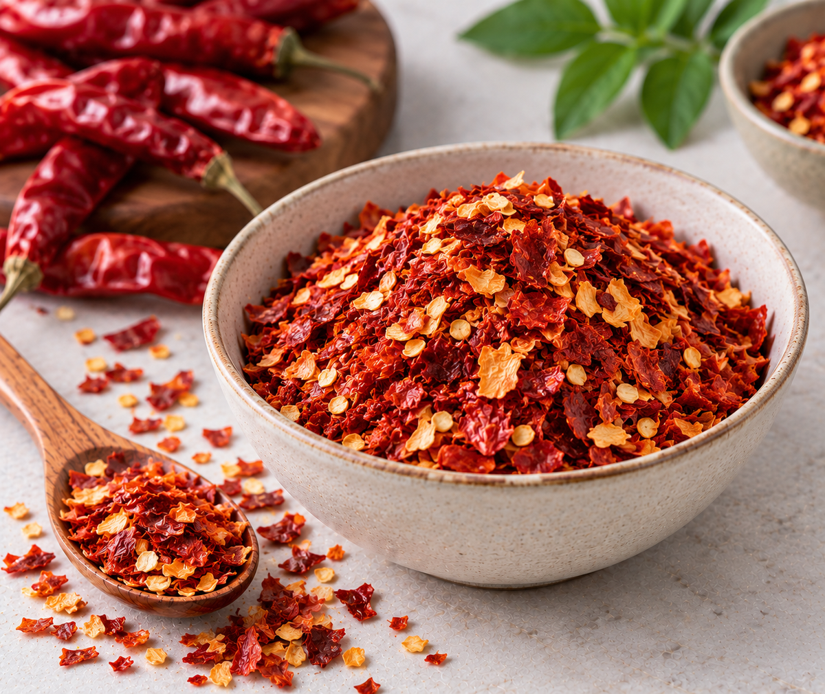 Dehydrated Chilli Flakes