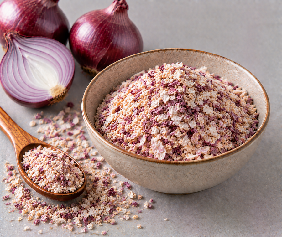 Crushed Dehydrated Onion