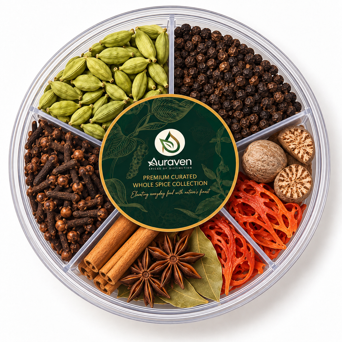 Round Spice Box