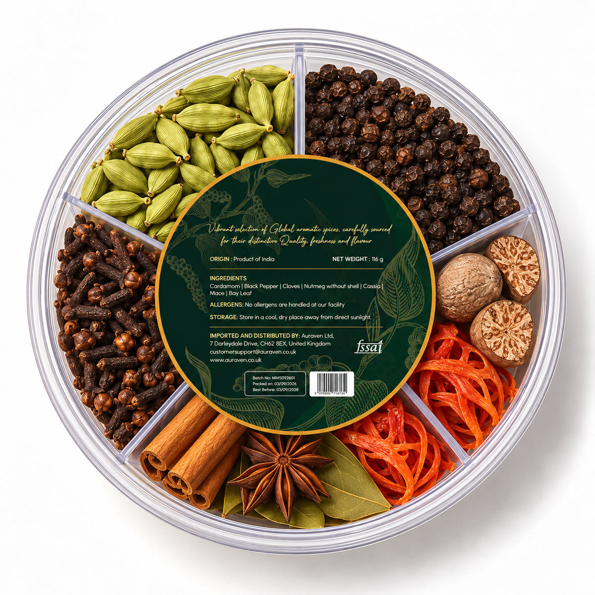 Round Spice Box